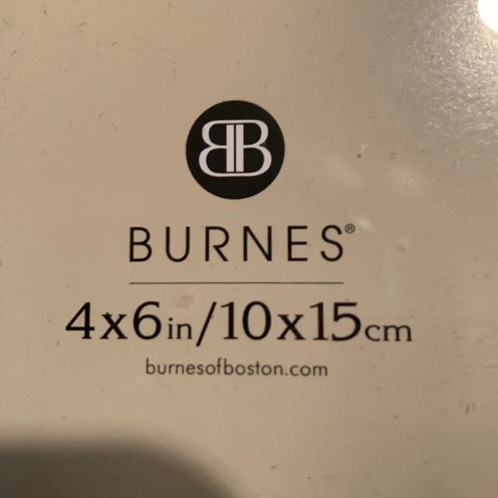 Burnes of Boston City Lights 4x6 Picture Frames. NIB